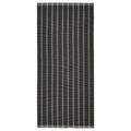 RIDSTIG Rug, flatwoven, grey/off-white, 80x180 cm