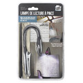 Clip-On Reading Light, white