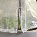 ASPAREN Cover for planter, outdoor/transparent white, 83x51x31 cm