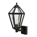 GoodHome Garden Outdoor Wall Lamp Radley E27 IP44, black