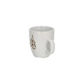 Set of 2 Mugs 150ml Christmas Stockings, white