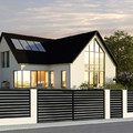 Polbram Gate Steel Group Lara 3.5 x 1.54 m, automatic, black