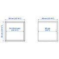 EKET Wall-mounted cabinet combination, white/multicolour, 175x35x70 cm
