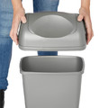 Waste Bin Tazetta Swing 20l, grey