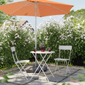 HÖGÖN Parasol, bright orange, 270 cm