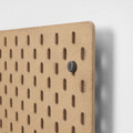 SKÅDIS Pegboard, wood, 56x56 cm
