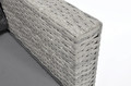 Outdoor 2-seat Sofa MALAGA, grey