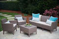 Outdoor Furniture Set SALEMO MAX, cappuccino