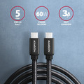 AXAGON USB Cable BUCM3-CM15AB cable USB-C USB-C, 1.5