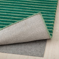 TÅGSPÅR Rug, high pile, green, 200x300 cm