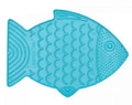 LickiMat Classic for Cats Felix Fish, soft, turquoise