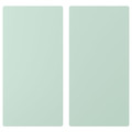 SMÅSTAD Door, light green, 30x60 cm