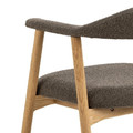 Dining Chair Addi, brown/oak