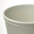 KÖRSBÄRSBJÖRK Plant pot, light grey/beige, 32 cm