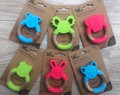 Bo Jungle B-Wood Teether Animals Blue Fox