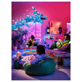 BRÄNNBOLL Inflatable gaming lounge chair, bright orange