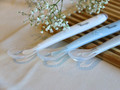 Bo Jungle Soft Spoons Silicone 3pcs, white, grey, blue