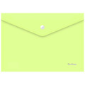 Envelope Plastic Wallet File A4 1pc, lime green