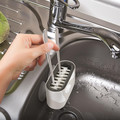 Cutlery Cleaning Brush, red