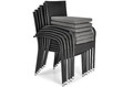 Outdoor Chair MALAGA, black