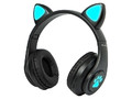 BLOW Wireless Headset for kids Bluetooth 5.0 LED, black ears