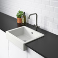 HAVSEN Sink bowl with visible front, white, 62x48 cm