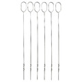 GRILLTIDER Skewer, stainless steel, 31 cm, 6 pack
