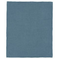 GULDVÄVARE Blanket, blue/white dotted, 80x100 cm