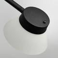 SAMBORD Desk lamp, black/white