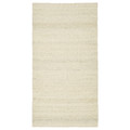 TIDTABELL Rug, flatwoven, beige, 80x150 cm