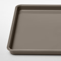 KUGGIS Lid, dark grey-beige, 18x26 cm