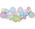DIY Balloon Garland Kit 65pcs, pastel