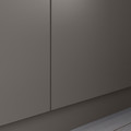 PAX / FORSAND/ÅHEIM Wardrobe combination, dark grey/mirror glass, 150x60x236 cm