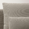 SÖDERHAMN 3-seat sofa, Fridtuna light beige