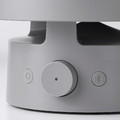 VAPPEBY Bluetooth speaker lamp, outdoor/grey