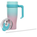 Thermal Mug Miami Tie-Dye, blue-pink