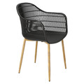Chair Becker, black/natural