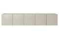 Wall-Mounted TV Cabinet Asha 200cm, cashmere