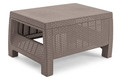 Large Outdoor Corner Furniture Set CORFU Relax, cappuccino