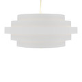 Pendant Lamp GoodHome Euboea 3x E27, matt white