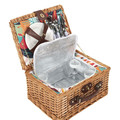 4-Person Picnic Basket with Accessories Exotic