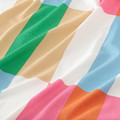 KLIBBKORSÖRT Pre-cut fabric, multicolour/stripe, 150x300 cm