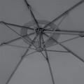 GoodHome Parasol Mallorca 350 cm, grey