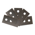Ceramic and Glass Scraper with 5 Blades, grey