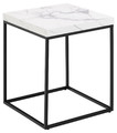 Coffee Table Barossa 40x40cm, white marble