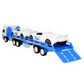 Police Car Transporter with 2 Vehicles 3+
