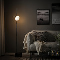 MOLNART LED bulb E27 120 lumen, donut-shaped opal white, 2400 K 150 mm