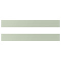 STENSUND Drawer front, light green, 80x10 cm