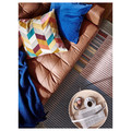 SANELA Cushion cover, blue, 50x50 cm