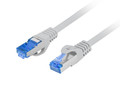 Lanberg Patchcord Cat.6a S/FTP CCA 10m, grey